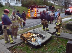 Man facing arson, harassment charges for Grant Avenue apartment fire